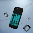 thumbnail image 5 of DistinctInk MagSafe Tough Case for Apple iPhone 13 Mini (5.4" Screen) - I'm Blessed - Wireless Charging Compatible, 5 of 6