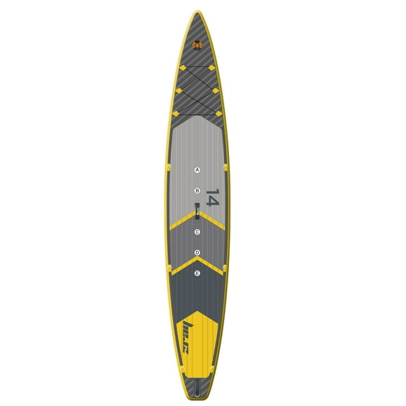 Pool Central 14' Zray R2 Rapid Dual Race Inflatable Stand-Up Paddle Board