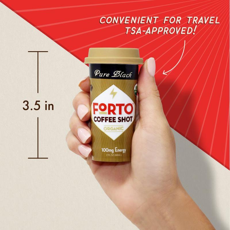 Forto Coffee Shots 100mg Caffeine Coffee Energy Hershey S Chocolate Real Organic Coffee Ready To Drink 2oz Cold Brew Double Shot With Milk High Caffeine Instant Natural Energy 6 Pack Walmart Com Walmart Com