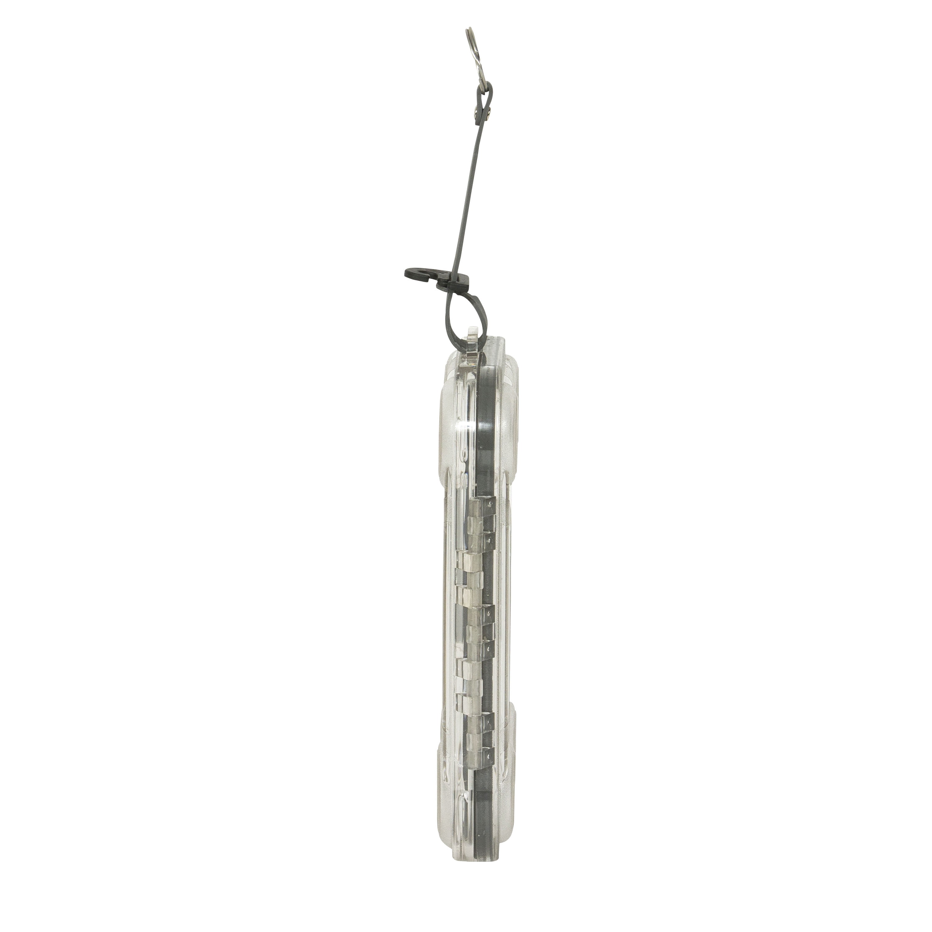 Outdoor Products Men's Clear Polycarbonate Key Ring with Clip