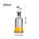 thumbnail image 2 of Moyic Botella de aceite, botellas para condimentos, contenedor a prueba de herrumbre, dispensador de suministro doméstico de acero inoxidable, Cocina y Comedor 200ML Moyic HA009719-01B, 2 of 6