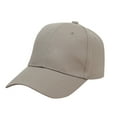 thumbnail image 4 of Xijirk Solid Twill Baseball Cap Structured Curved Brim Adjustable Headwear for Custom Embroidery Outdoor Sports Daily Casual Activities,Khaki,One Size, 4 of 4