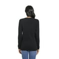thumbnail image 2 of Women Long Sleeve T-Shirt Premium Jersey Long Sleeve Shirts Tee 100% Cotton S M L XL 2XL 3XL Blank Ladies Tshirts, 2 of 8