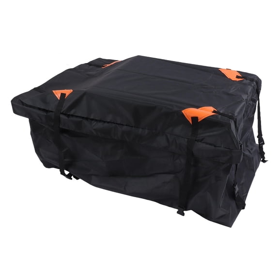 Xirurus 425L Waterproof Car Roof Bag – Durable Oxford Fabric Cargo Carrier with Anti‑Slip Mat, 44x34x17in, 420D, Fits SUVs & Sedans