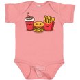 thumbnail image 3 of Inktastic Cute Fast Food Friends Burger Fries Soda Boys or Girls Baby Bodysuit, 3 of 5