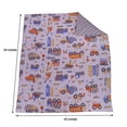 thumbnail image 2 of Bacati - Transportation Multicolor Quilted Top Crib Fitted Sheet 2 of 9