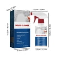 thumbnail image 2 of MMJ Mold Remover Gel 60ml Household Cleaning Agent for Furniture Tile Wall Stain with Towel, 2 of 8