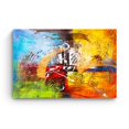 thumbnail image 3 of Startonight Canvas Wall Art Multi Color Abstract Next Era Artist, Framed 32" x 48", 3 of 6