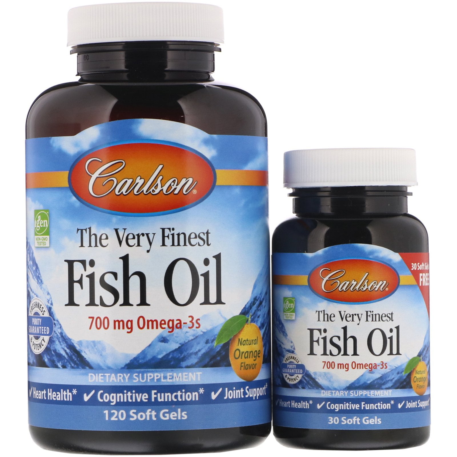 Carlson Labs The Very Finest Fish Oil Omega-3 Softgels ... Carlson Labs The Very Finest Fish Oil Omega-3 Softgels ...