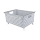 thumbnail image 3 of Cesta para la colada con ruedas, organizador de carrito con ruedas, contenedor de ropa sucia para muñecas, ropa de cama, bloques de construcción, baño 46cmx35cmx30cm, 3 of 8