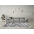 thumbnail image 3 of Ahgly Company Indoor Rectangle Abstract Gray Modern Area Rugs, 8' x 10', 3 of 4