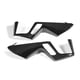 thumbnail image 2 of 2 piezas de cubierta decorativa del panel del volante del automóvil apta para Toyota Alphard VELLFIRE 15-18, 2 of 14