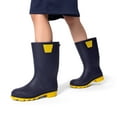 thumbnail image 5 of Kids Rain Boots Easy-On Lightweight Waterproof Non-Slip Sole for Boys & Girls Outdoor Play Rainy Day Comfortable, 5 of 5