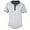 White, variant on cfhntfmh Mens Short Sleeve Henley Shirts Fashion Button T Shirts Muscle Slim Henley Shirts Gym Workout Athletic Shirt Tees