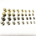 thumbnail image 1 of Clavo de pezón de cobre puro, cabeza de monje, tornillo de cinturón, accesorios de hardware para equipaje, decoración de bolsos, clavo, 1 of 1