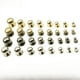 thumbnail image 1 of Clavo de pezón de cobre puro, cabeza de monje, tornillo de cinturón, accesorios de hardware para equipaje, decoración de bolsos, clavo, 1 of 1