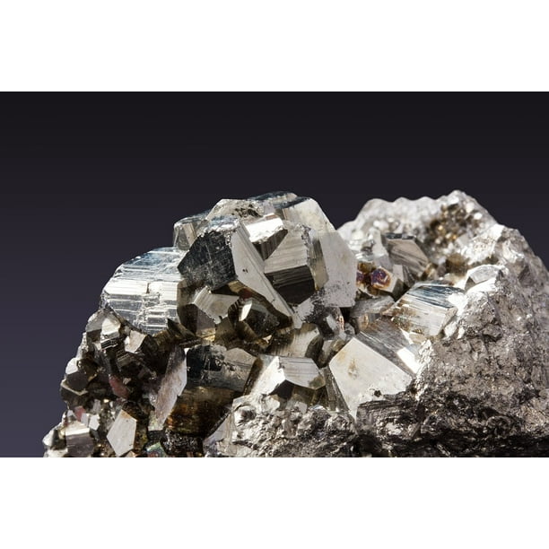 Iron Sulfur Pyrites Mineral Pyrite Sulfide12 Inch BY 18 Inch Laminated