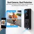 thumbnail image 2 of Cámara de videoportero de seguridad BoomChill con 2 cámaras 1080p, 2 of 9