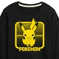 thumbnail image 3 of Pokémon - Pikachu Retrogamer - Youth Long Sleeve Graphic T-Shirt, 3 of 5