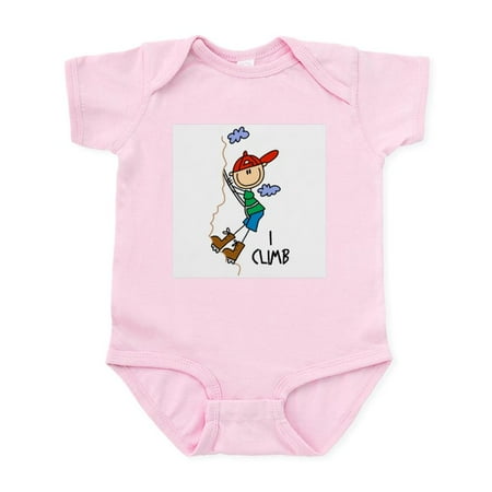 

CafePress - I Climb Infant Bodysuit - Baby Light Bodysuit Size Newborn - 24 Months