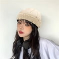 thumbnail image 6 of Slccxzc Gothic Beanie Winter Knit Hats Hip Hop Streetwear Harajuku Skull Cap Unisex, 6 of 6