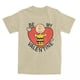 thumbnail image 1 of Camiseta de algodón con cuello redondo para hombre y mujer, diseño de Charlie Brown, Snoopy y corazón de San Valentín, de Peanuts, manga corta, idea de regalo, 1 of 5