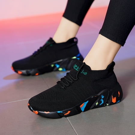 

Women‘s Lightweight Mesh Sneakers Lace Up Low Top Running Shoes Women‘s Footwear
