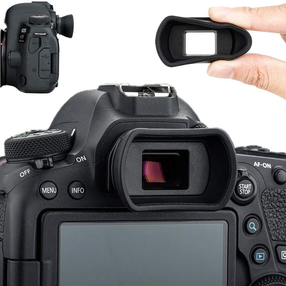 Sombra de ojos con visor y cámara para Canon EOS 6DM2 5DM2