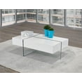 thumbnail image 1 of Jesse Coffee Table with Storage, White, 1 of 4