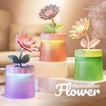 thumbnail image 2 of Humidificador Portátil USB Máquina de Aromaterapia Mist Maker Humidificador de Aire de Flores Verde, 2 of 4