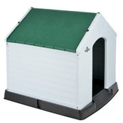 Confidence Pet XL Waterproof Plastic Dog Kennel Outdoor House EXTRA LARGE Green