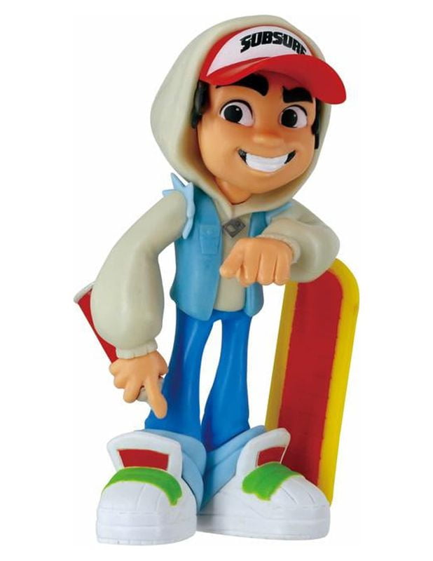 Subway Surfers - Sub Surf Spray Crew - Jake Vinyl Figure (4