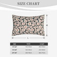 thumbnail image 3 of Fotbe Daisies Flowers Pillow Cases - Envelope Closure - Luxury, Extra Soft, Cooling Pillow Covers - Wrinkle, Fade, Stain Resistant-20"x30", 3 of 8