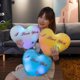 thumbnail image 5 of Almohada en forma de corazón TITOUMI, juguetes de peluche con luz LED, juguetes que brillan intensamente, regalo para niñas, niños y bebés, azul, 5 of 8