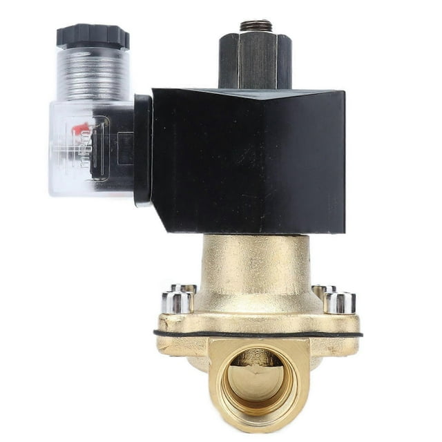 Sole Valve 2 Way Normally Open Brass Diaphragm Type Tools for Automation Equipment 2W‑15KAC220V
