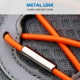 thumbnail image 4 of Upgrade Version No Tie Elastic Shoelaces, Adjustable Laces Lock - One Size Fits All Adult and Kids Shoes（Light Grey）, 4 of 6