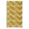 thumbnail image 2 of THE RUG MARKET02285B Shaggy Raggy Yellow Chevron Rug, 2 of 3