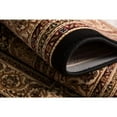 thumbnail image 3 of HomeRoots 395339 3 x 12 ft. Black & Beige Medallion Runner Rug, 3 of 9