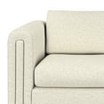 thumbnail image 5 of Simpli Home Jones 61 inch Wide Contemporary Loveseat Sofa in Ivory Tightly Woven Performance Fabric, 5 of 10