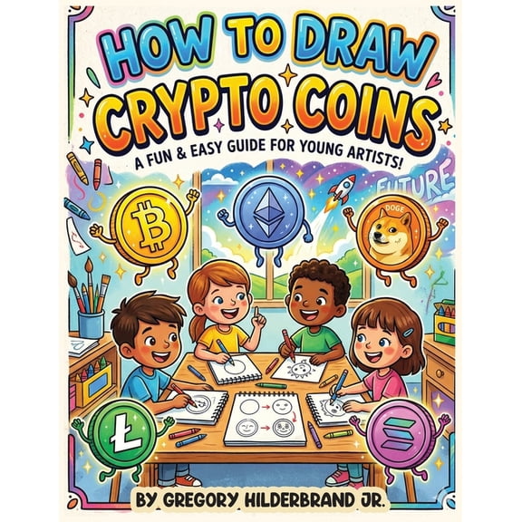 How to Draw Crypto Coins, (Paperback)
