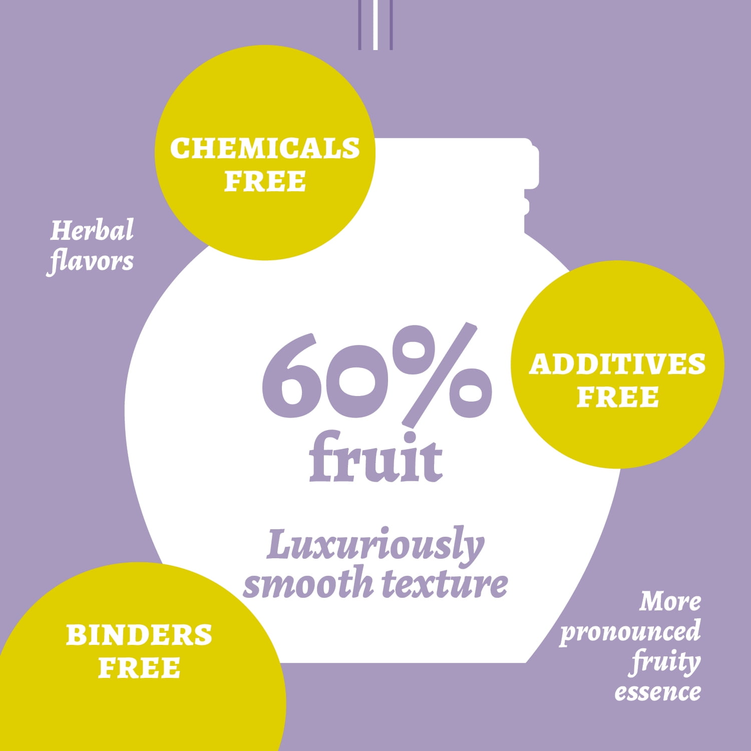 Sole E Amore - Gourmet Guava Jam 14 oz - Fruit Preserves - Mermelada de Guayaba - Fruit Spread Perfect for Toast, Bagels, and More (2 Pack, Lavander)