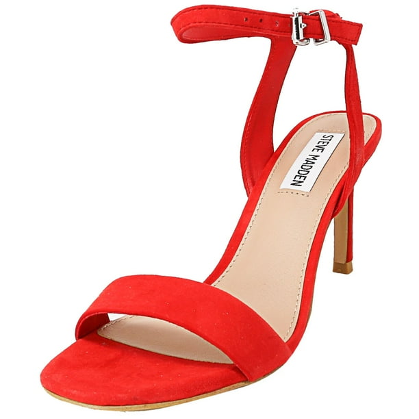 steve madden red and black heels