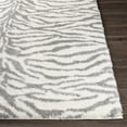 thumbnail image 4 of Hauteloom Wollstonecraft Living Room, Bedroom Area Rug - Contemporary - Plush Pile - Cream, Gray - 6'7" x 9', 4 of 8