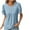 Blue, variant on Summer Tops for Women 2025 Trendy Ladies Tops And Blouses Short Sleeve Shirts for Women Pack Sleeveless Tops For Women White Golf Shirts for Women