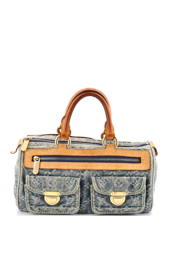 Pre-Owned Neo Speedy Bag Denim By Rebag