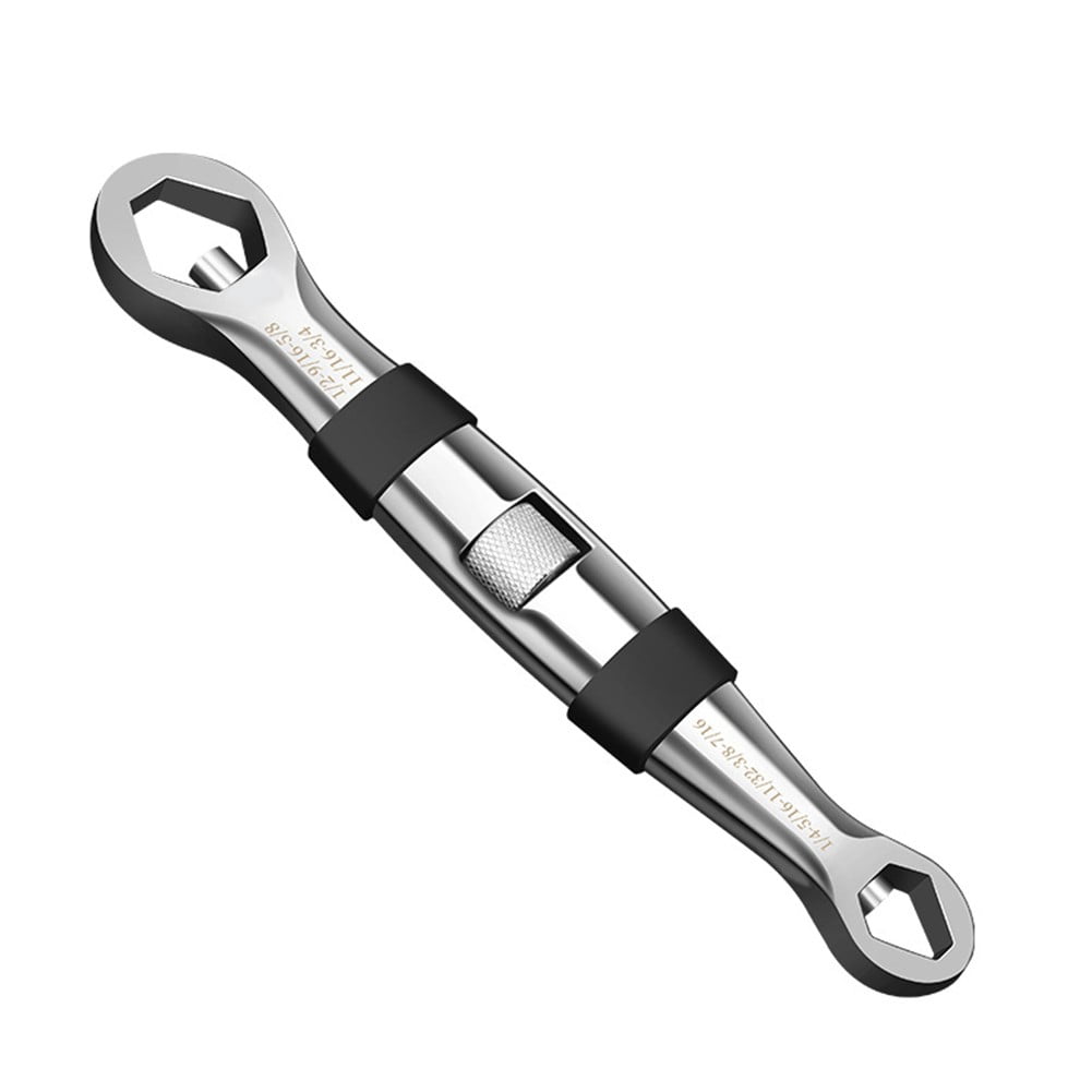 SPRING Multifunctional Adjustable Wrench End Wrench Labor Saving Plum Wrench