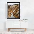 thumbnail image 2 of Yellowstone Canyon - Yellowstone National Park Wyoming Photography Landscape Nature Scenic Wilderness Black Framed Wall Art Print 8 x 10 inches, 2 of 3