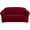 Burgundy, variant on Milan Furniture Slipcover Fitted Protector Couch Cover Jacquard Soft Stretch Non Slip Fabric, Arm Chair, Black