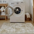 thumbnail image 6 of UERMEI 3'x5' Area Rugs for Entryway, Washable Non-slip Soft Indoor Door Mats, Modern Abstract Throw Rug for Bedroom Laundry Room Carpet, Gold Brown, 6 of 11