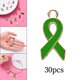 thumbnail image 5 of Colgantes de Cinta perfecl 30 Uds Esmalte Verde, 5 of 8